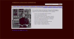 Desktop Screenshot of foreignlanguageexpertise.com