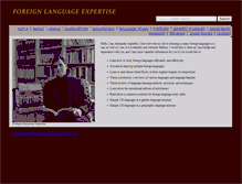 Tablet Screenshot of foreignlanguageexpertise.com